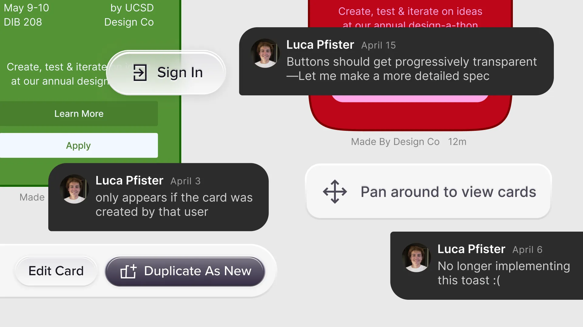 Iteration and refinement process